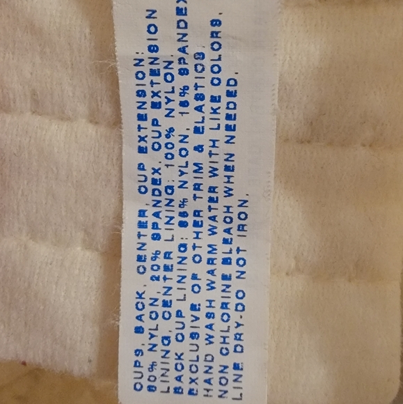 Playtex Secrets Bra ~ 40C - Picture 4 of 4